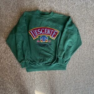 Vintage Descente Forest Green Crewneck Sweater